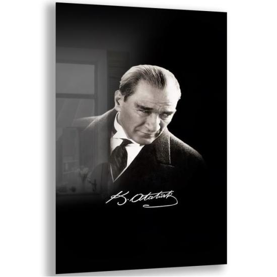 Atatürk Sözleri Cam Tablo