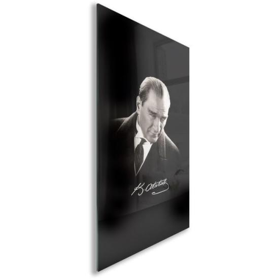 Atatürk Sözleri Cam Tablo