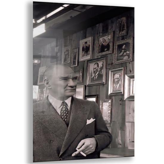 Atatürk Sözleri Cam Tablo