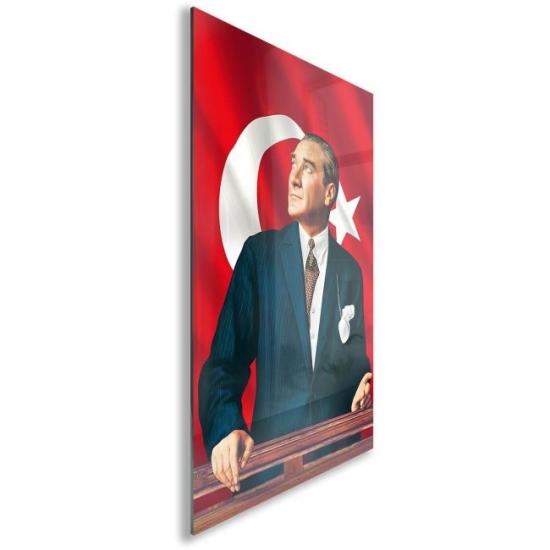 Atatürk Sözleri Cam Tablo