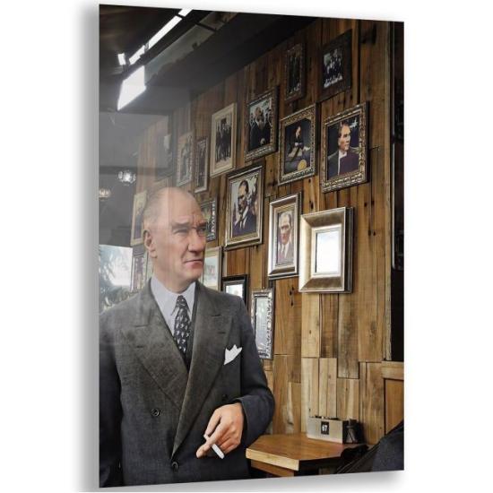 Atatürk Sözleri Cam Tablo