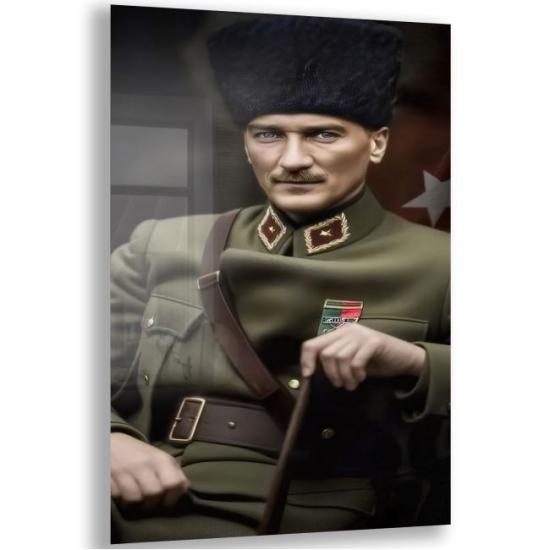 Atatürk Sözleri Cam Tablo