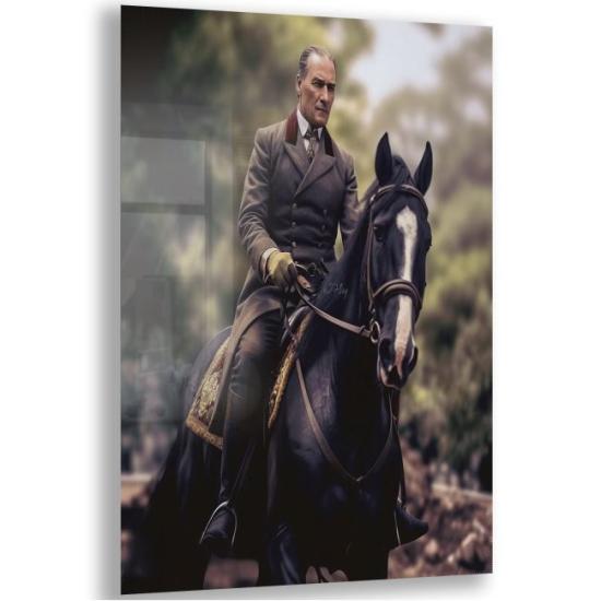 Atatürk Sözleri Cam Tablo