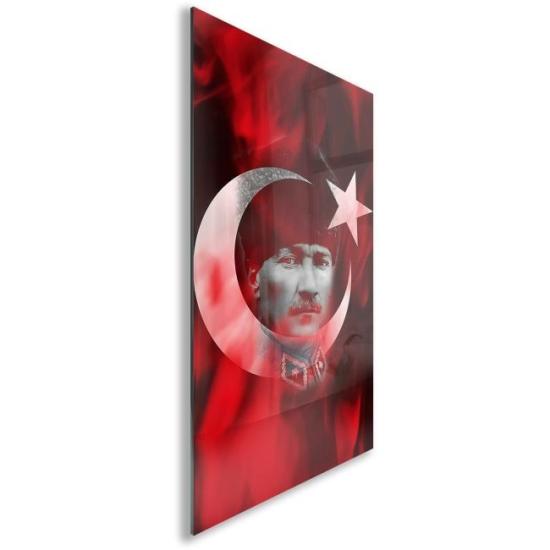 Atatürk Sözleri Cam Tablo