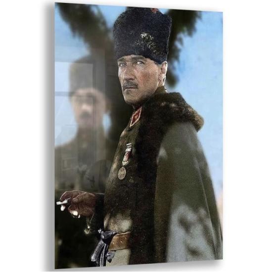 Atatürk Sözleri Cam Tablo