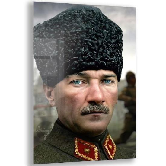 Atatürk Sözleri Cam Tablo