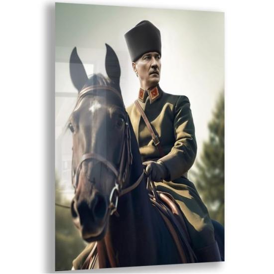 Atatürk Sözleri Cam Tablo