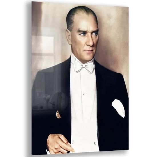 Atatürk Sözleri Cam Tablo