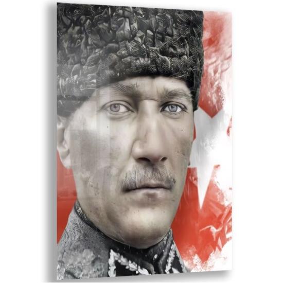 Atatürk Sözleri Cam Tablo