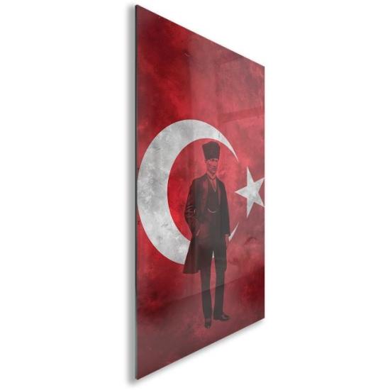 Atatürk Sözleri Cam Tablo