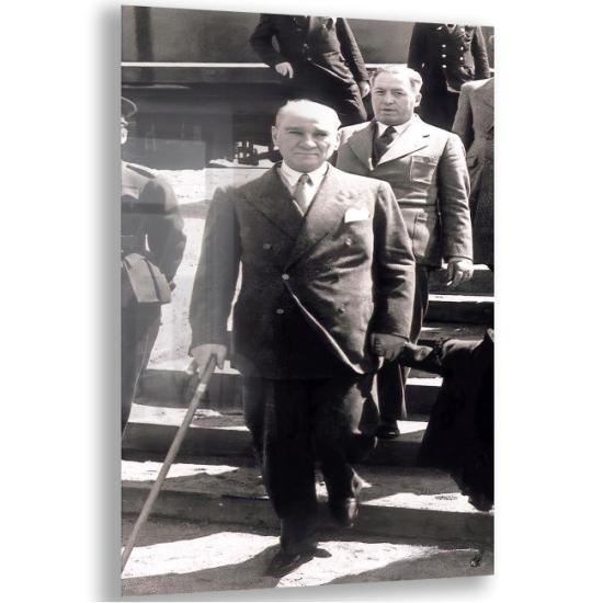 Atatürk Sözleri Cam Tablo