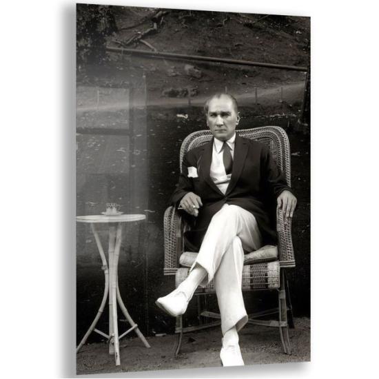 Atatürk Sözleri Cam Tablo