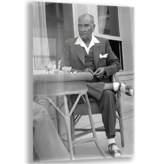 Atatürk Sözleri Cam Tablo