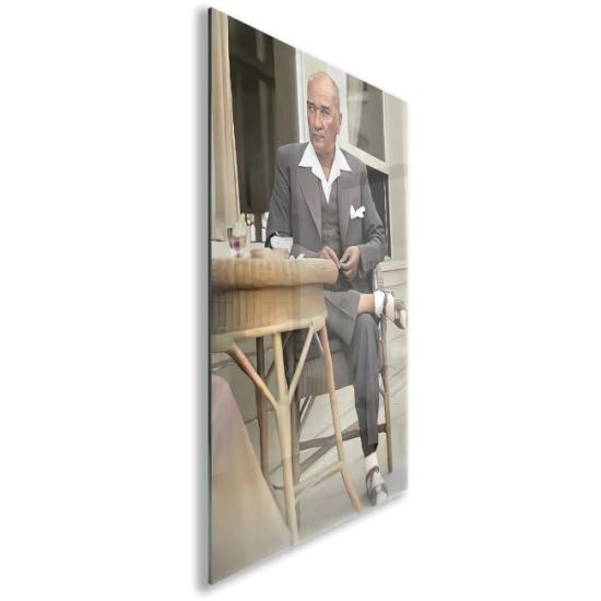 Atatürk Sözleri Cam Tablo