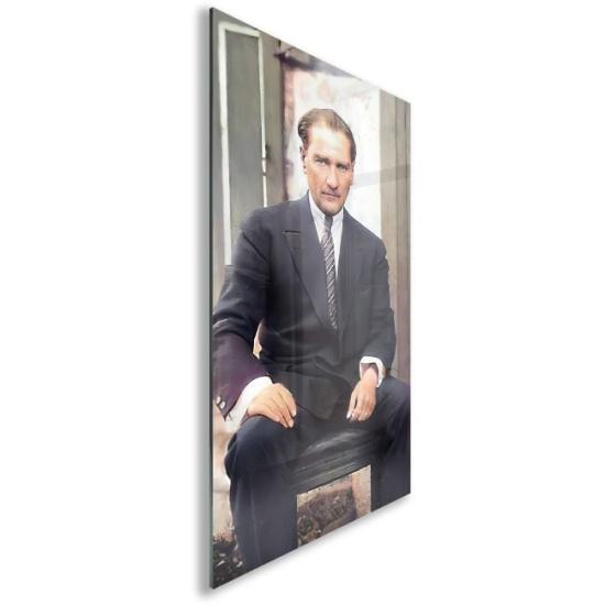 Atatürk Sözleri Cam Tablo