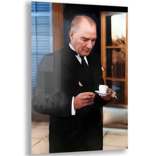 Atatürk Sözleri Cam Tablo