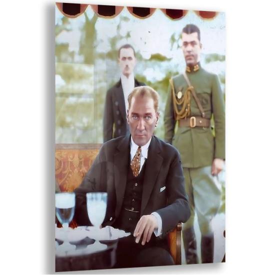 Atatürk Sözleri Cam Tablo