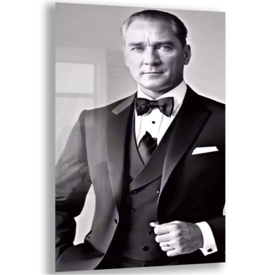 Atatürk Sözleri Cam Tablo