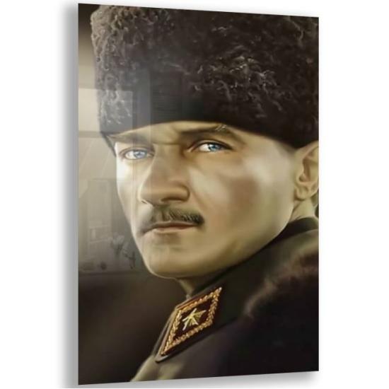 Atatürk Sözleri Cam Tablo