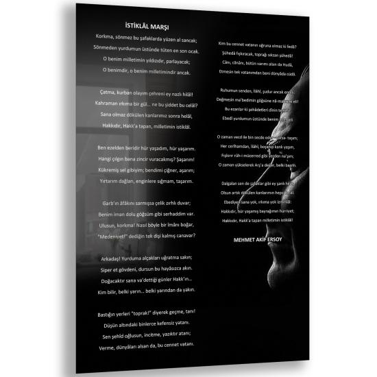 Atatürk Sözleri Cam Tablo