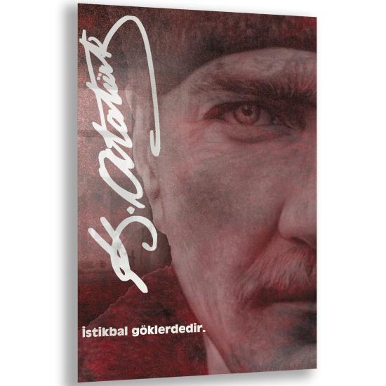 Atatürk Sözleri Cam Tablo