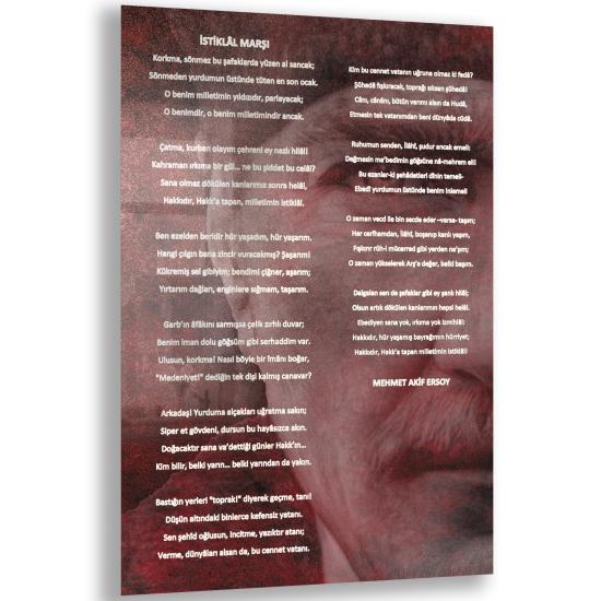 Atatürk Sözleri Cam Tablo