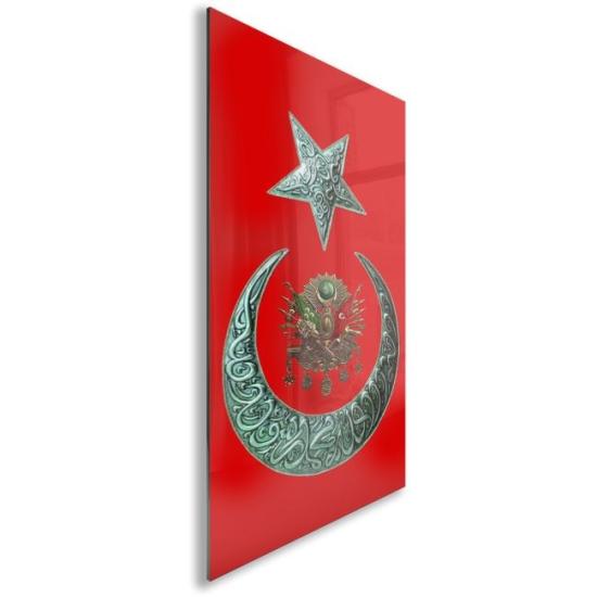 Osmanlı Figürlü Cam Tablo