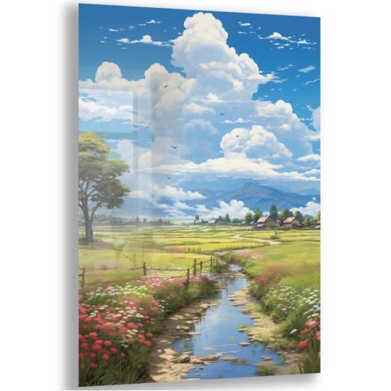 Doğa Manzaraları Cam Tablo