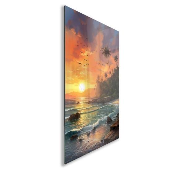 Doğa Manzaraları Cam Tablo