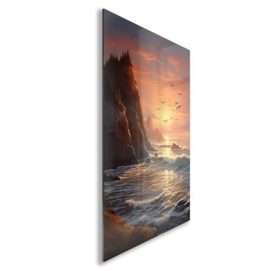 Doğa Manzaraları Cam Tablo