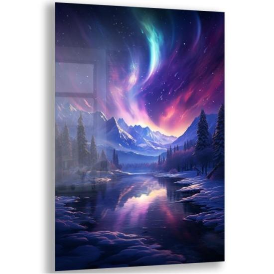 Doğa Manzaraları Cam Tablo