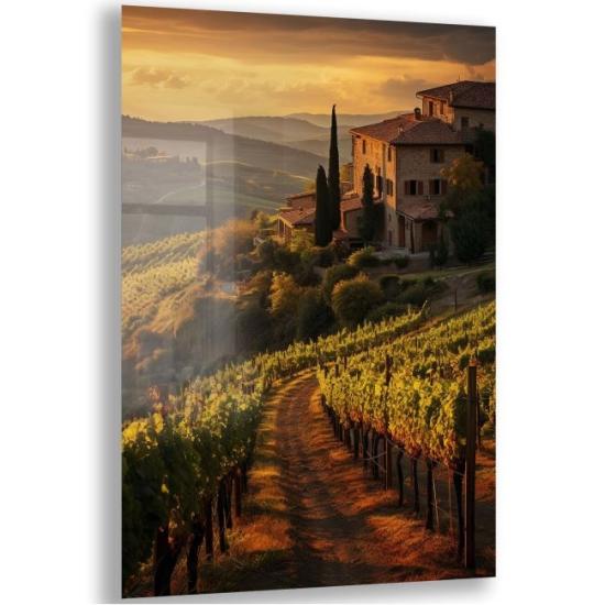 Doğa Manzaraları Cam Tablo