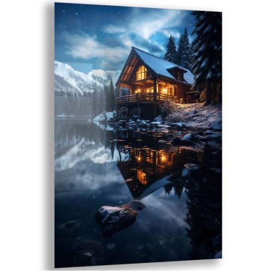 Doğa Manzaraları Cam Tablo