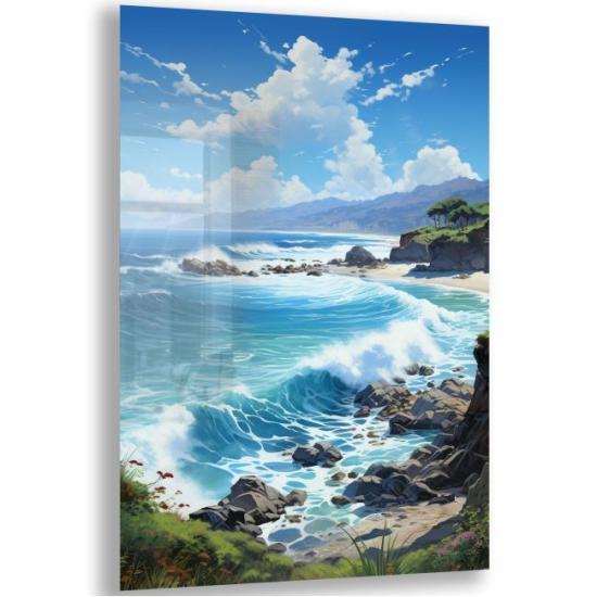 Doğa Manzaraları Cam Tablo