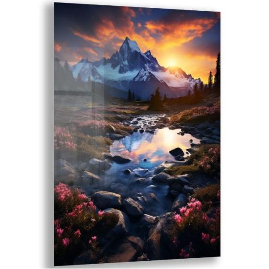 Doğa Manzaraları Cam Tablo