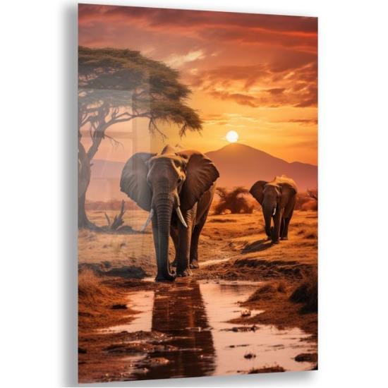 Doğa Manzaraları Cam Tablo