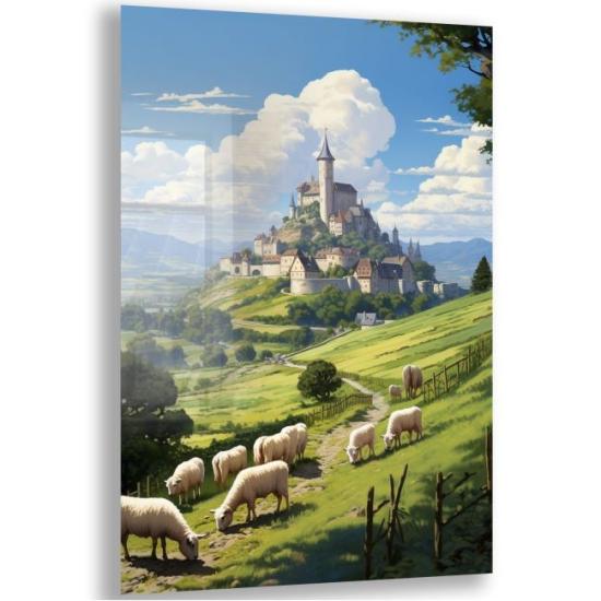 Doğa Manzaraları Cam Tablo