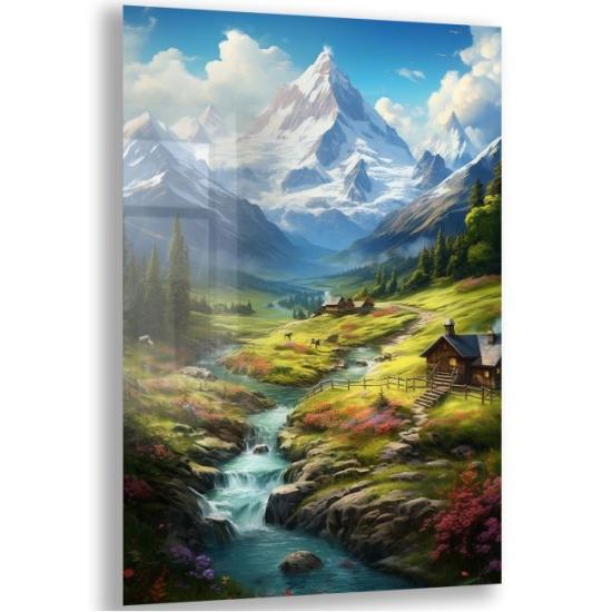 Doğa Manzaraları Cam Tablo