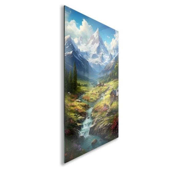 Doğa Manzaraları Cam Tablo