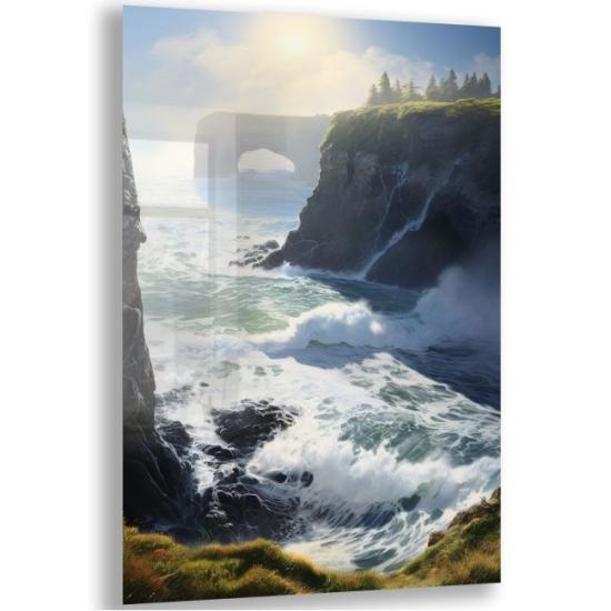 Doğa Manzaraları Cam Tablo