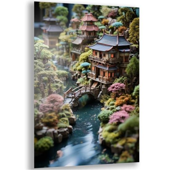 Doğa Manzaraları Cam Tablo