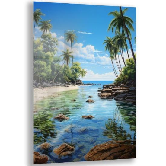 Doğa Manzaraları Cam Tablo