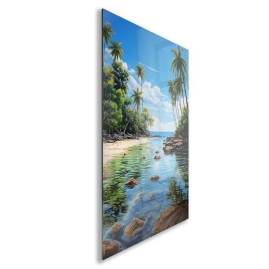 Doğa Manzaraları Cam Tablo