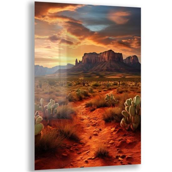 Doğa Manzaraları Cam Tablo