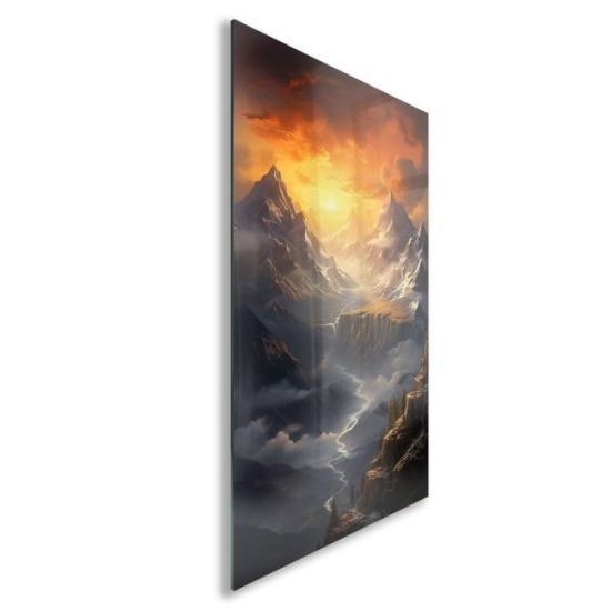 Doğa Manzaraları Cam Tablo