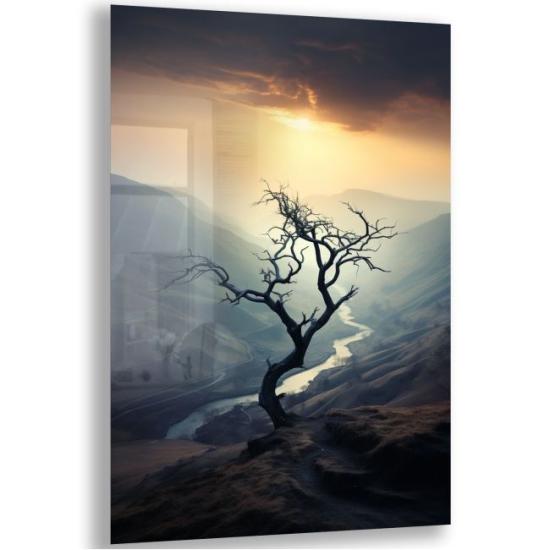 Doğa Manzaraları Cam Tablo