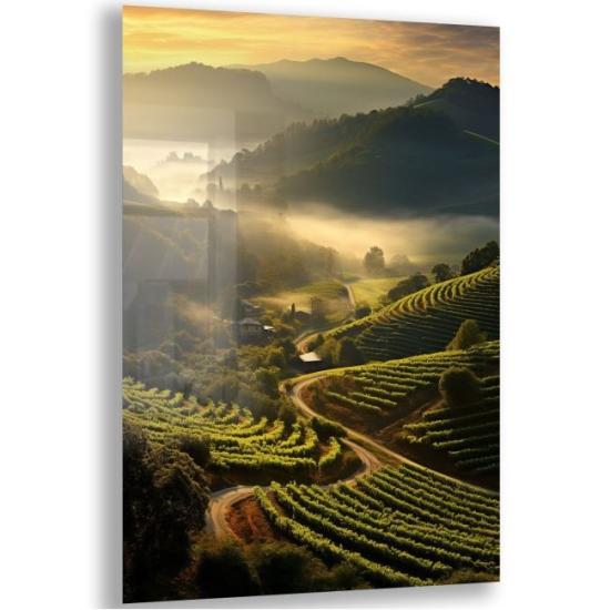 Doğa Manzaraları Cam Tablo