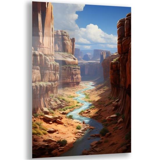 Doğa Manzaraları Cam Tablo