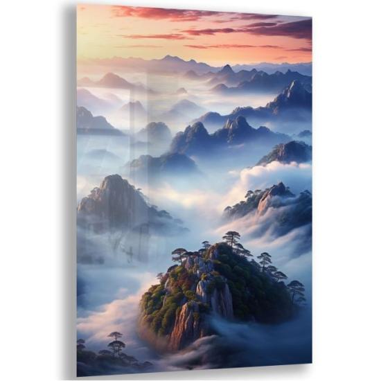 Doğa Manzaraları Cam Tablo