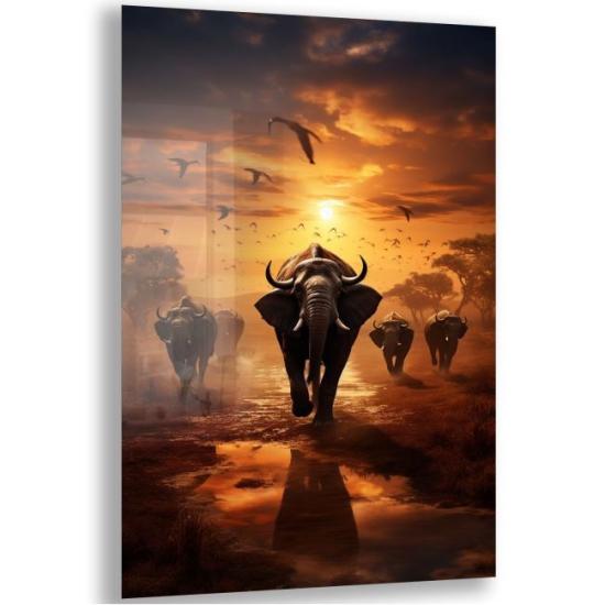 Doğa Manzaraları Cam Tablo